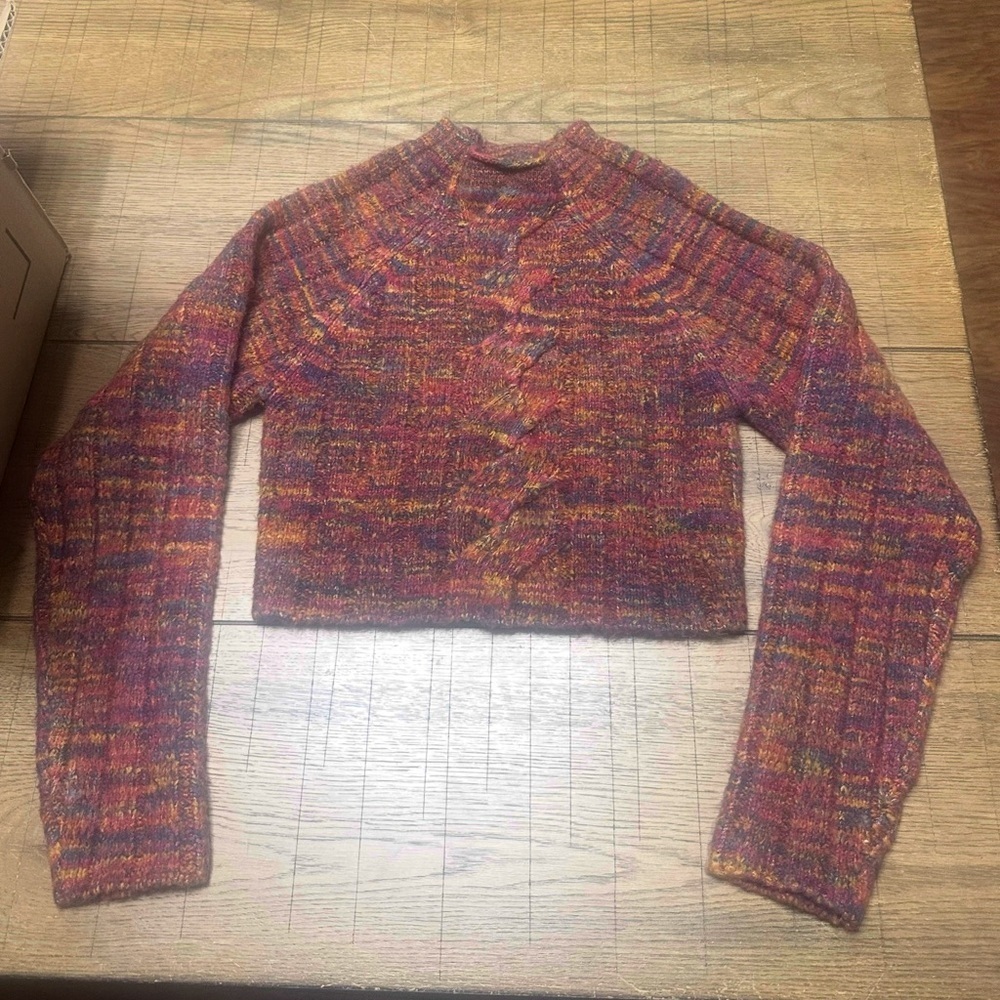 Love & Lemons Ruby Knit MockNeck Sweater Women’s Small NWOT - Picture 4 of 8